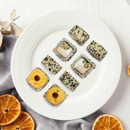 Премиум запечённый ролл Фиеста с курицей