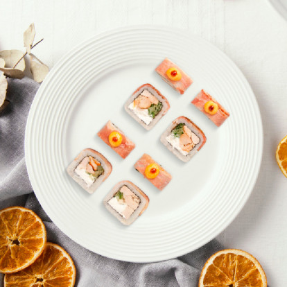 Премиум запечённый ролл Бекоша с курицей